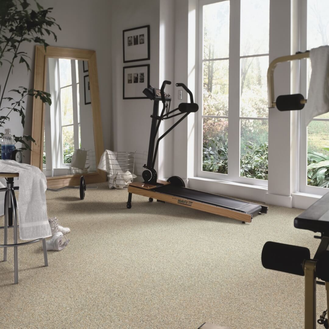 Gym room floor | Shans Carpets And Fine Flooring Inc