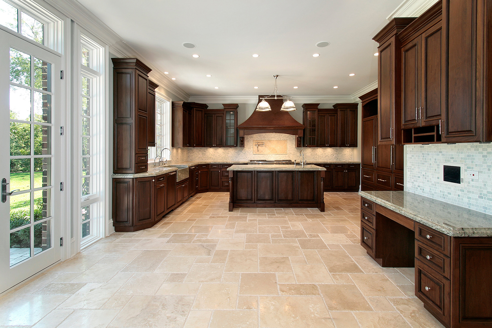 Tiled Kitchen